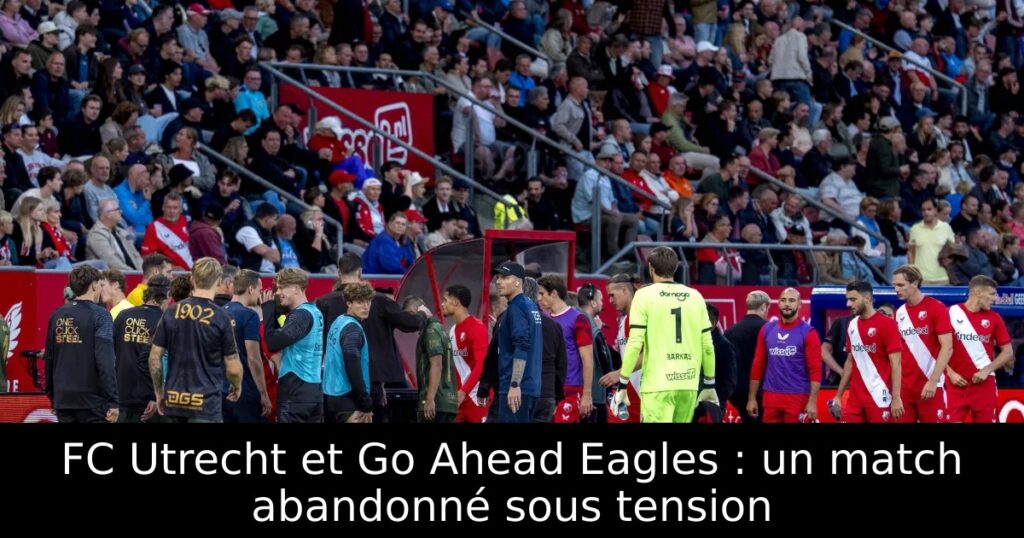 FC Utrecht et Go Ahead Eagles : un match abandonné sous tension