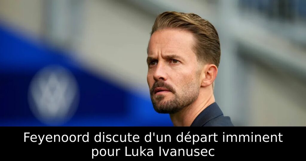 Feyenoord discute d&rsquo;un départ imminent pour Luka Ivanusec