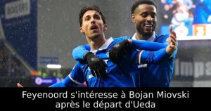 Feyenoord s&rsquo;intéresse à Bojan Miovski après le départ d&rsquo;Ueda