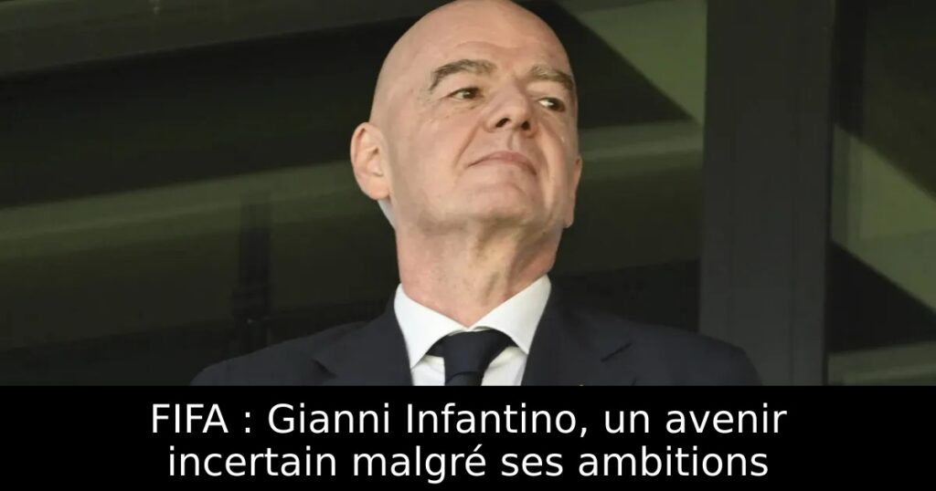 FIFA : Gianni Infantino, un avenir incertain malgré ses ambitions