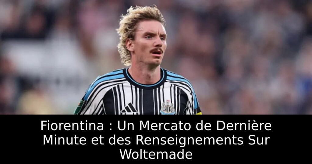 Fiorentina : Un Mercato de Dernière Minute et des Renseignements Sur Woltemade