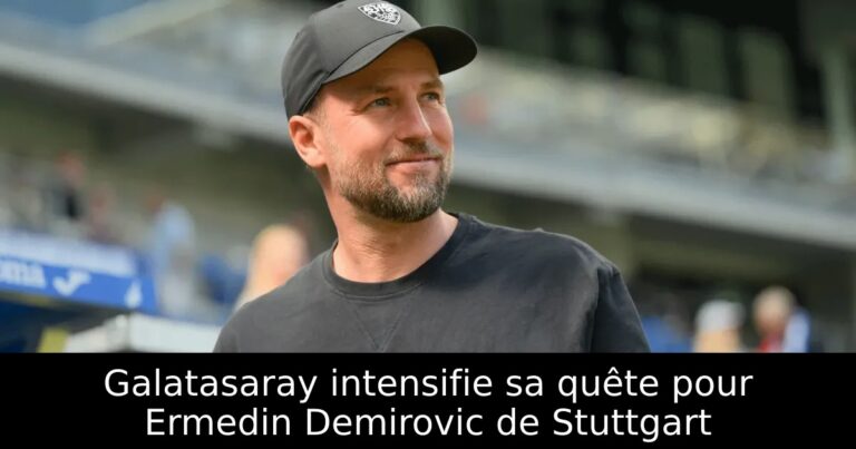 Galatasaray intensifie sa quête pour Ermedin Demirovic de Stuttgart