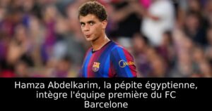 Hamza Abdelkarim, la pépite égyptienne, intègre l&rsquo;équipe première du FC Barcelone