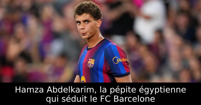 Hamza Abdelkarim, la pépite égyptienne qui séduit le FC Barcelone