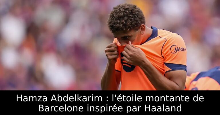 Hamza Abdelkarim : l'étoile montante de Barcelone inspirée par Haaland