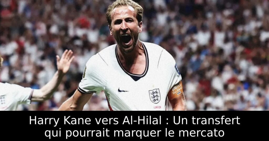 Harry Kane vers Al-Hilal : Un transfert qui pourrait marquer le mercato