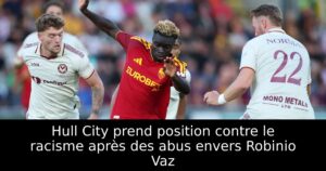 Hull City prend position contre le racisme après des abus envers Robinio Vaz