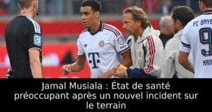 Jamal Musiala : État de santé préoccupant après un nouvel incident sur le terrain