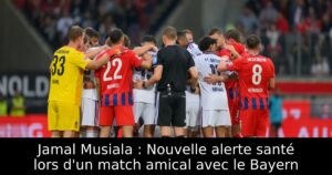 Jamal Musiala : Nouvelle alerte santé lors d&rsquo;un match amical avec le Bayern