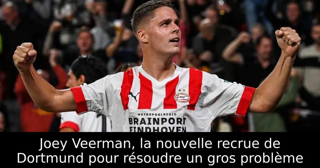 Joey Veerman, la nouvelle recrue de Dortmund pour résoudre un gros problème