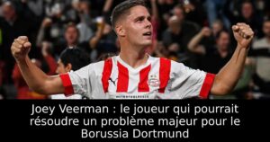 Joey Veerman : le joueur qui pourrait résoudre un problème majeur pour le Borussia Dortmund
