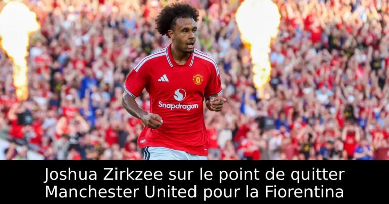 Joshua Zirkzee sur le point de quitter Manchester United pour la Fiorentina