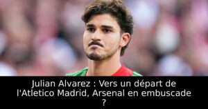 Julian Alvarez : Vers un départ de l&rsquo;Atletico Madrid, Arsenal en embuscade ?