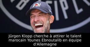 Jürgen Klopp cherche à attirer le talent marocain Younes Ebnoutalib en équipe d&rsquo;Allemagne