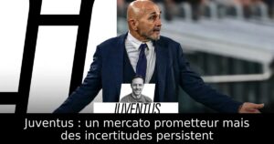 Juventus : un mercato prometteur mais des incertitudes persistent