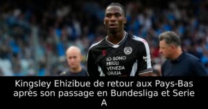 Kingsley Ehizibue de retour aux Pays-Bas après son passage en Bundesliga et Serie A