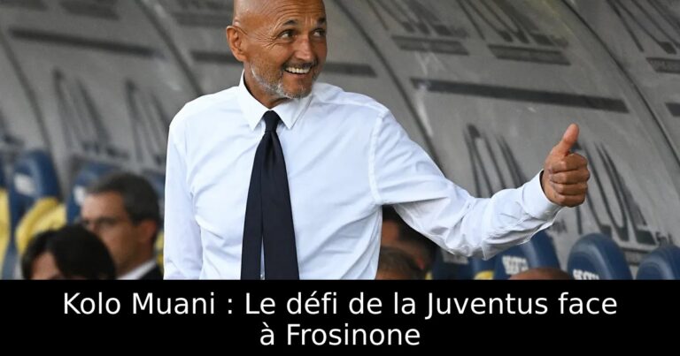 Kolo Muani : Le défi de la Juventus face à Frosinone