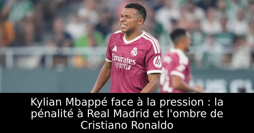 Kylian Mbappé face à la pression : la pénalité à Real Madrid et l&rsquo;ombre de Cristiano Ronaldo