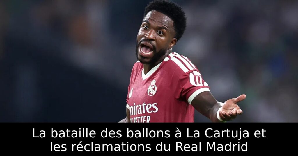 La bataille des ballons à La Cartuja et les réclamations du Real Madrid