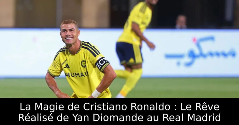 La Magie de Cristiano Ronaldo : Le Rêve Réalisé de Yan Diomande au Real Madrid