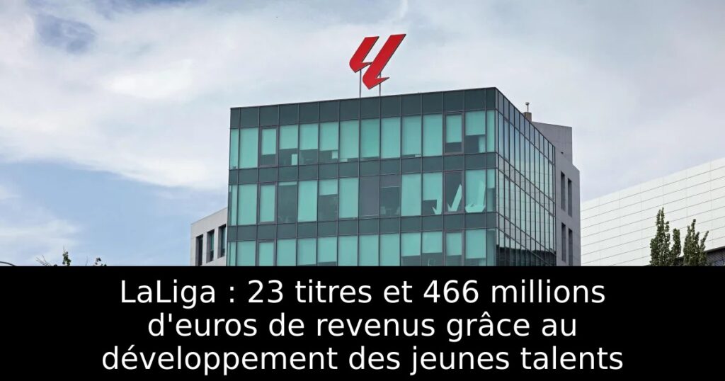 LaLiga : 23 titres et 466 millions d&rsquo;euros de revenus grâce au développement des jeunes talents