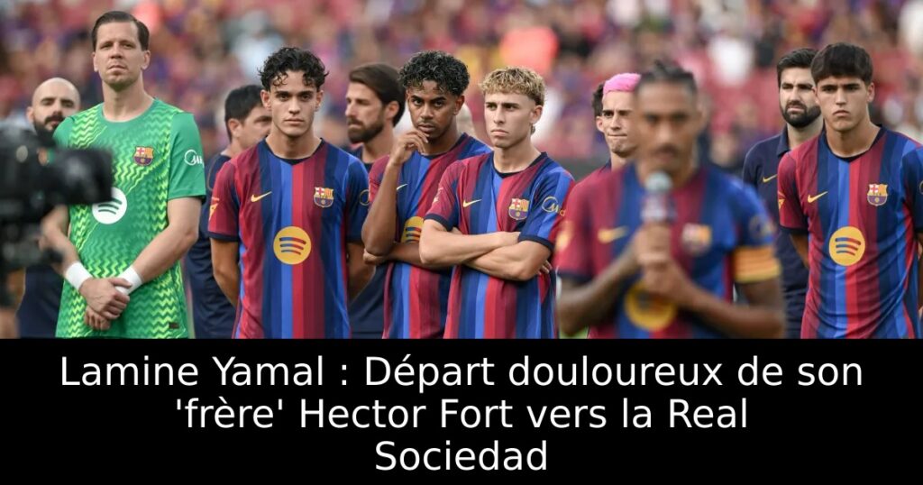 Lamine Yamal : Départ douloureux de son &lsquo;frère&rsquo; Hector Fort vers la Real Sociedad