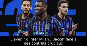 L’avenir d’Inter Milan : Baccin face à des contrats cruciaux