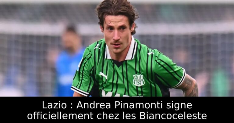 Lazio : Andrea Pinamonti signe officiellement chez les Biancoceleste