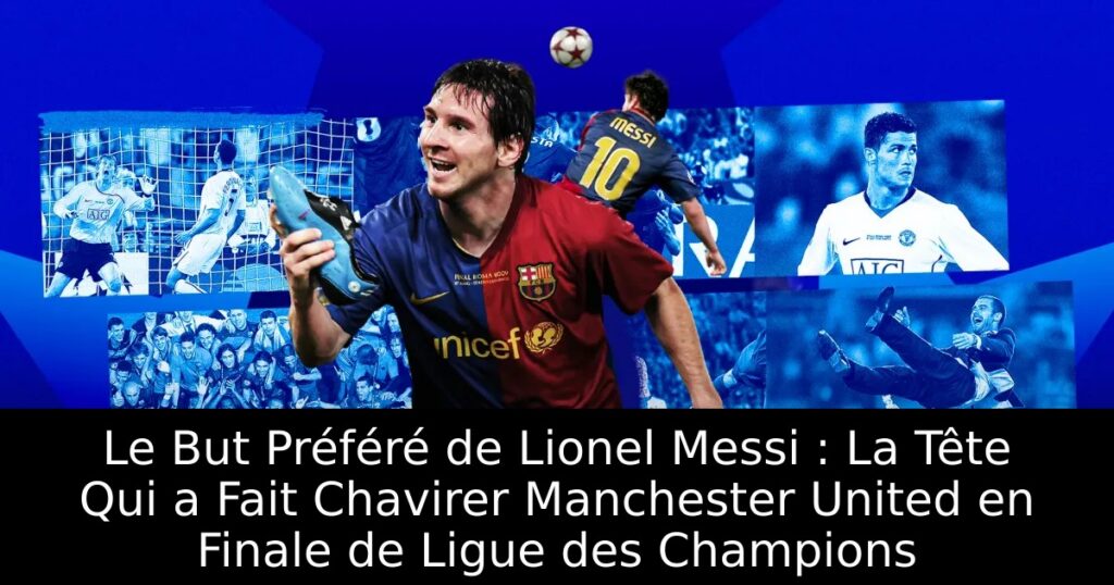Le But Préféré de Lionel Messi : La Tête Qui a Fait Chavirer Manchester United en Finale de Ligue des Champions