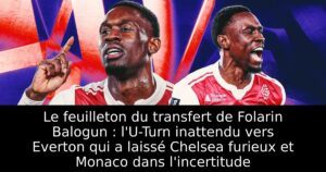 Le feuilleton du transfert de Folarin Balogun : l&rsquo;U-Turn inattendu vers Everton qui a laissé Chelsea furieux et Monaco dans l&rsquo;incertitude