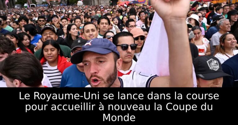 Le Royaume-Uni se lance dans la course pour accueillir à nouveau la Coupe du Monde