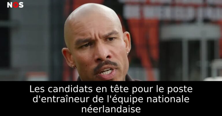 Les candidats en tête pour le poste d'entraîneur de l'équipe nationale néerlandaise
