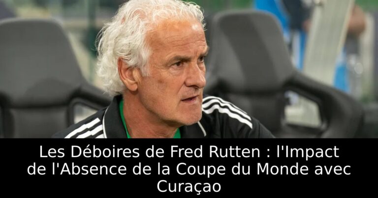Les Déboires de Fred Rutten : l'Impact de l'Absence de la Coupe du Monde avec Curaçao
