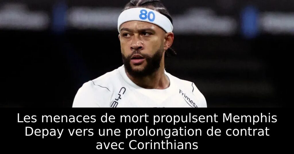 Les menaces de mort propulsent Memphis Depay vers une prolongation de contrat avec Corinthians