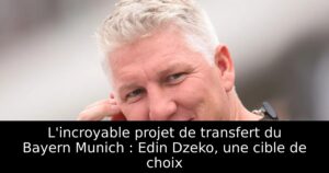 L&rsquo;incroyable projet de transfert du Bayern Munich : Edin Dzeko, une cible de choix