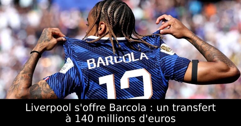 Liverpool s'offre Barcola : un transfert à 140 millions d'euros