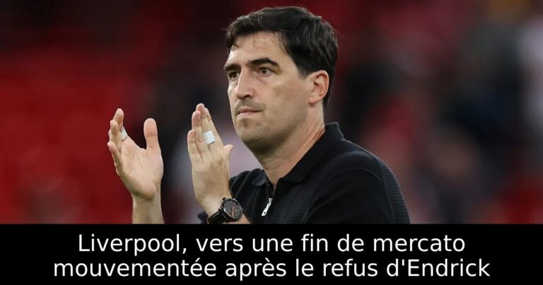 Liverpool, vers une fin de mercato mouvementée après le refus d'Endrick