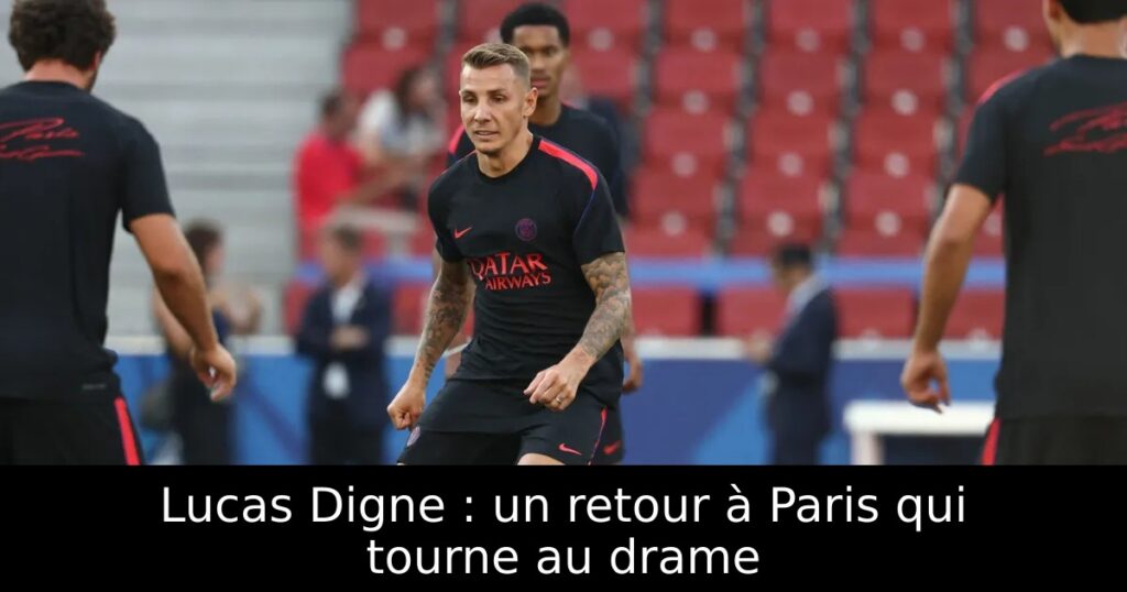 Lucas Digne : un retour à Paris qui tourne au drame