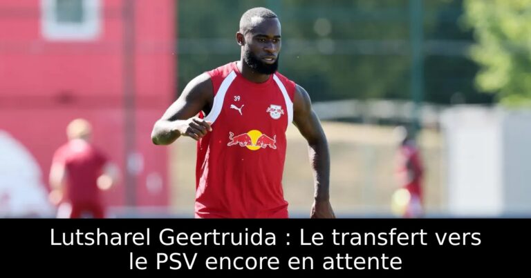 Lutsharel Geertruida : Le transfert vers le PSV encore en attente