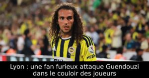 Lyon : une fan furieux attaque Guendouzi dans le couloir des joueurs