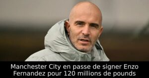 Manchester City en passe de signer Enzo Fernandez pour 120 millions de pounds