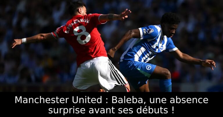 Manchester United : Baleba, une absence surprise avant ses débuts !