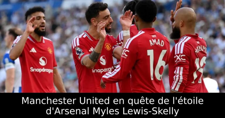 Manchester United en quête de l'étoile d'Arsenal Myles Lewis-Skelly