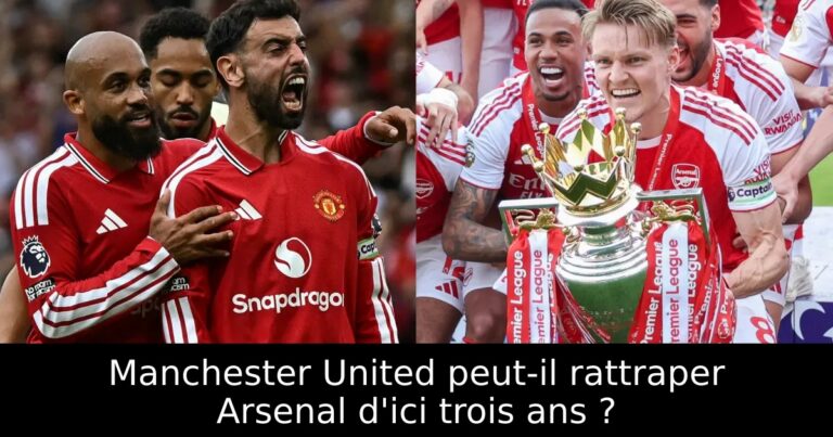 Manchester United peut-il rattraper Arsenal d'ici trois ans ?