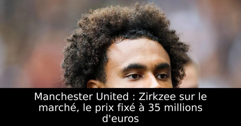 Manchester United : Zirkzee sur le marché, le prix fixé à 35 millions d'euros
