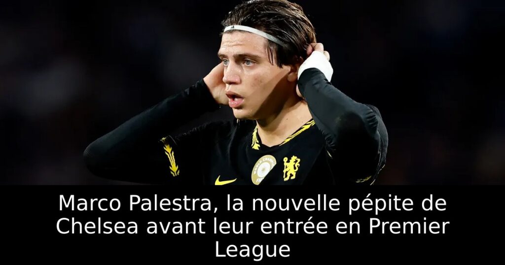 Marco Palestra, la nouvelle pépite de Chelsea avant leur entrée en Premier League