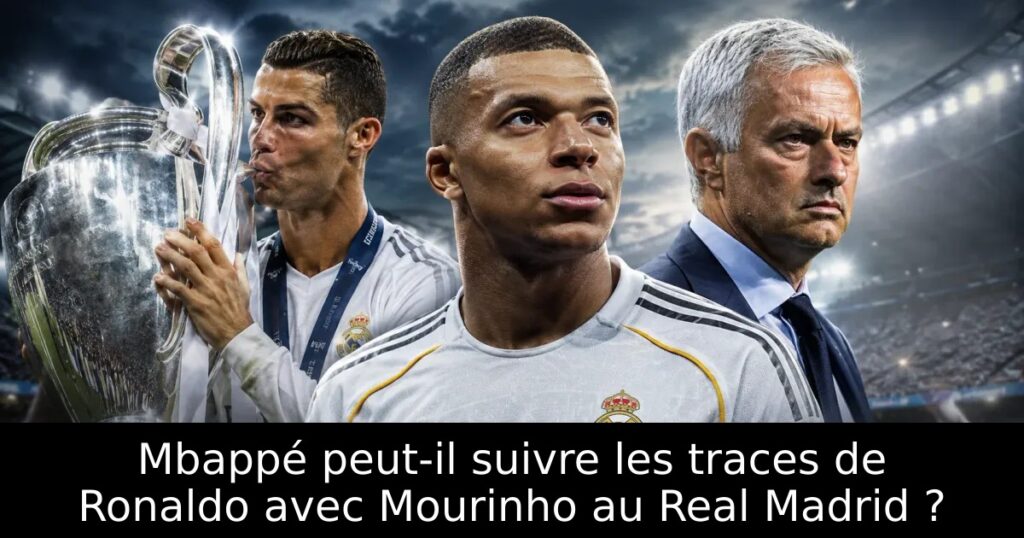 Mbappé peut-il suivre les traces de Ronaldo avec Mourinho au Real Madrid ?