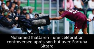 Mohamed Ihattaren : une célébration controversée après son but avec Fortuna Sittard