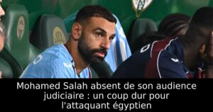 Mohamed Salah absent de son audience judiciaire : un coup dur pour l&rsquo;attaquant égyptien