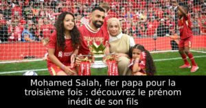 Mohamed Salah, fier papa pour la troisième fois : découvrez le prénom inédit de son fils